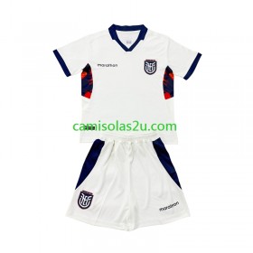 Camisolas de futebol Ecuador Criança Equipamento 3ª World Cup 2026 Manga Curta